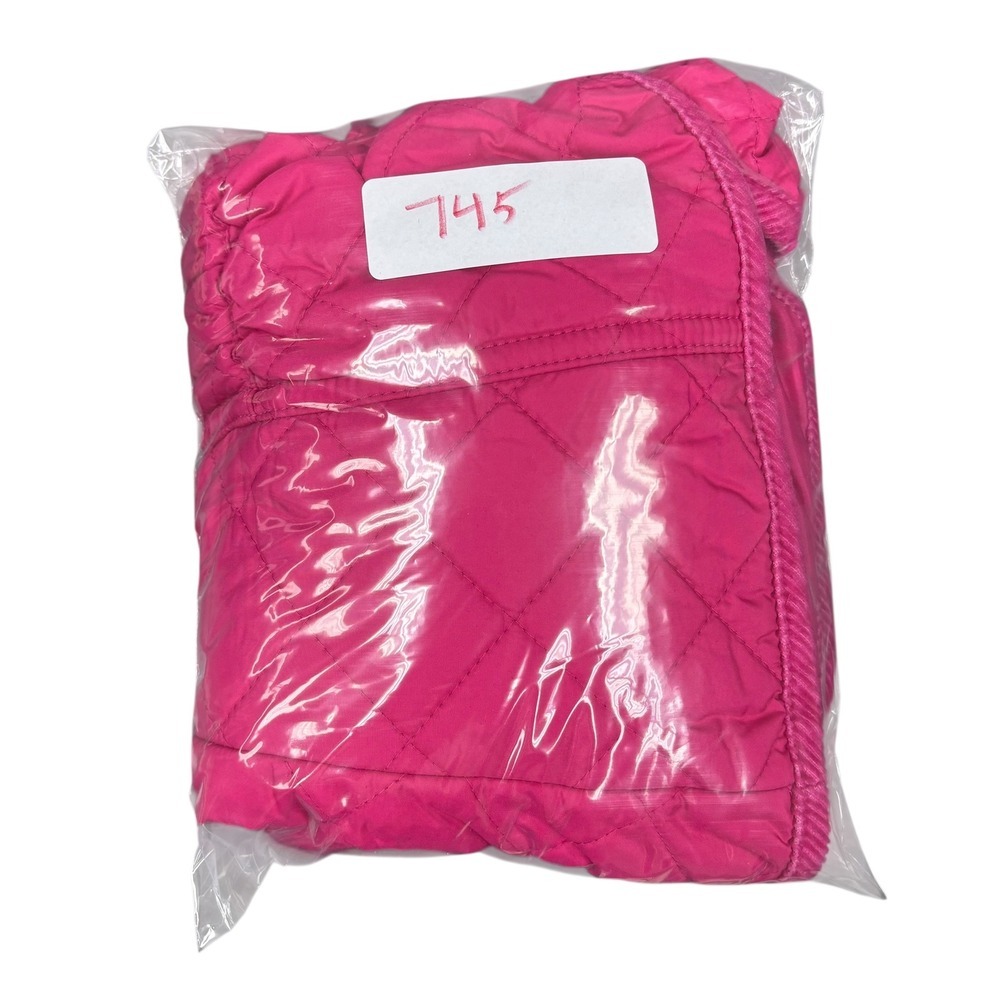 Ralph Lauren Hot Pink Quilted Barn Jacket Preppy Classic Girls 18M - Picture 7 of 7